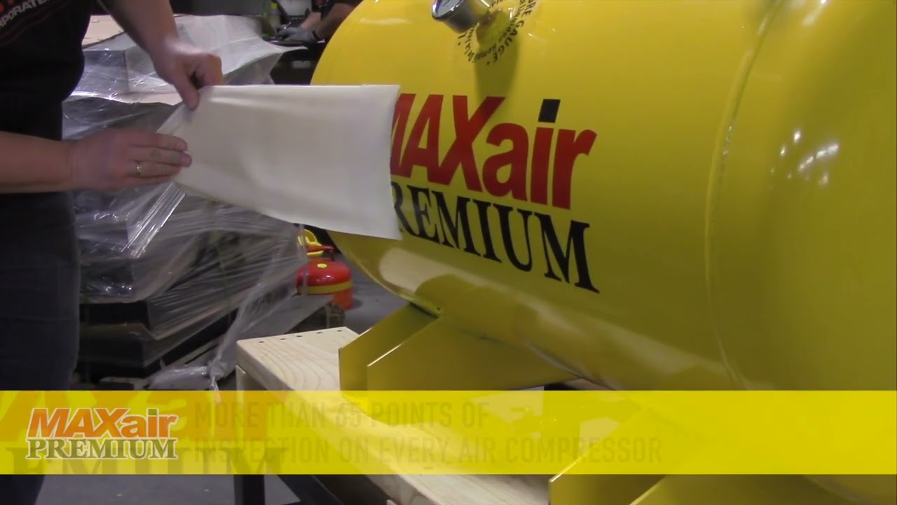 Maxair Air Compressors Production Line