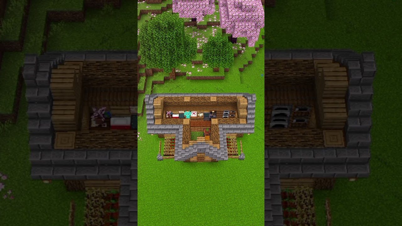 Minecraft Survival-Starter House 🏡 #minecraft #shorts