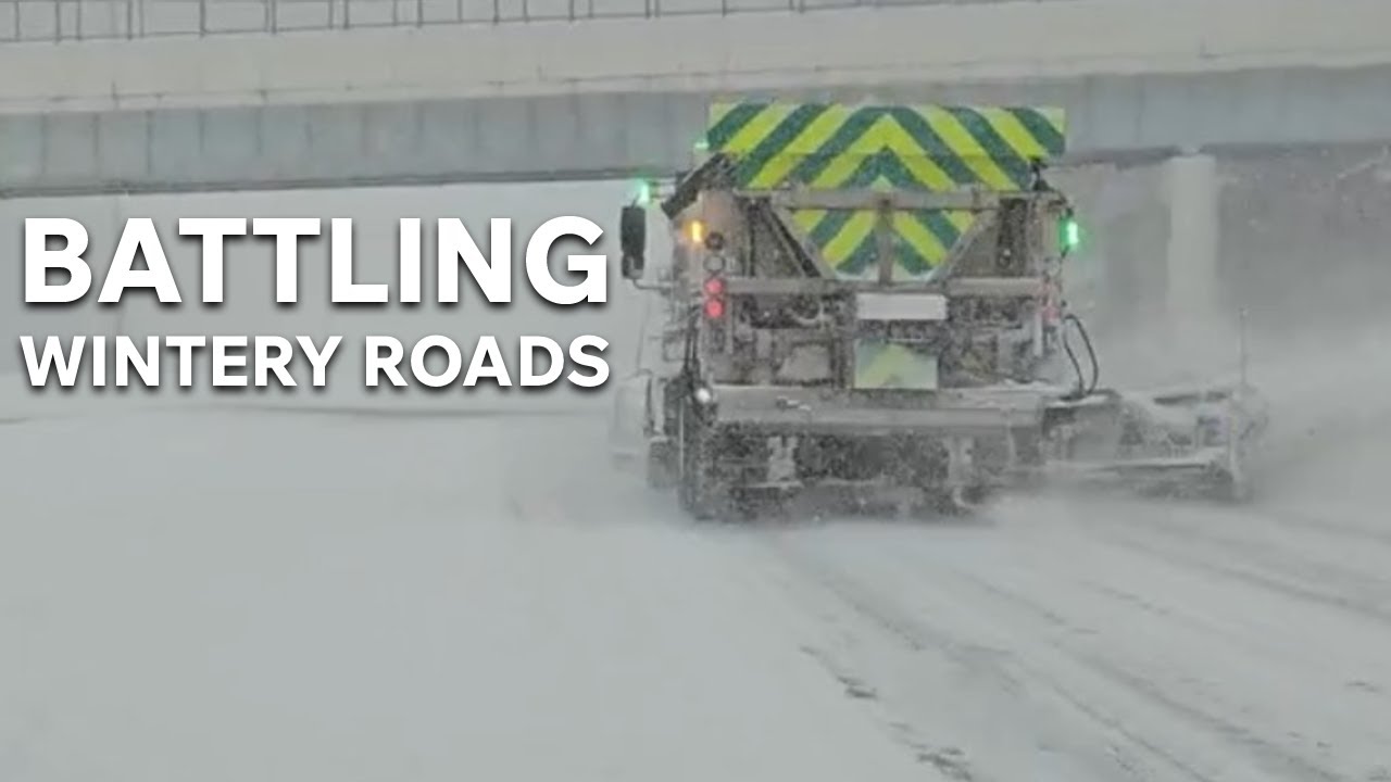 ODOT sends crews out to battle wintery road conditions