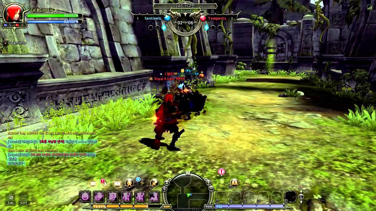 Dragon Nest「2014」- [Level 80 cap] Destroyer vs Abyss Walker