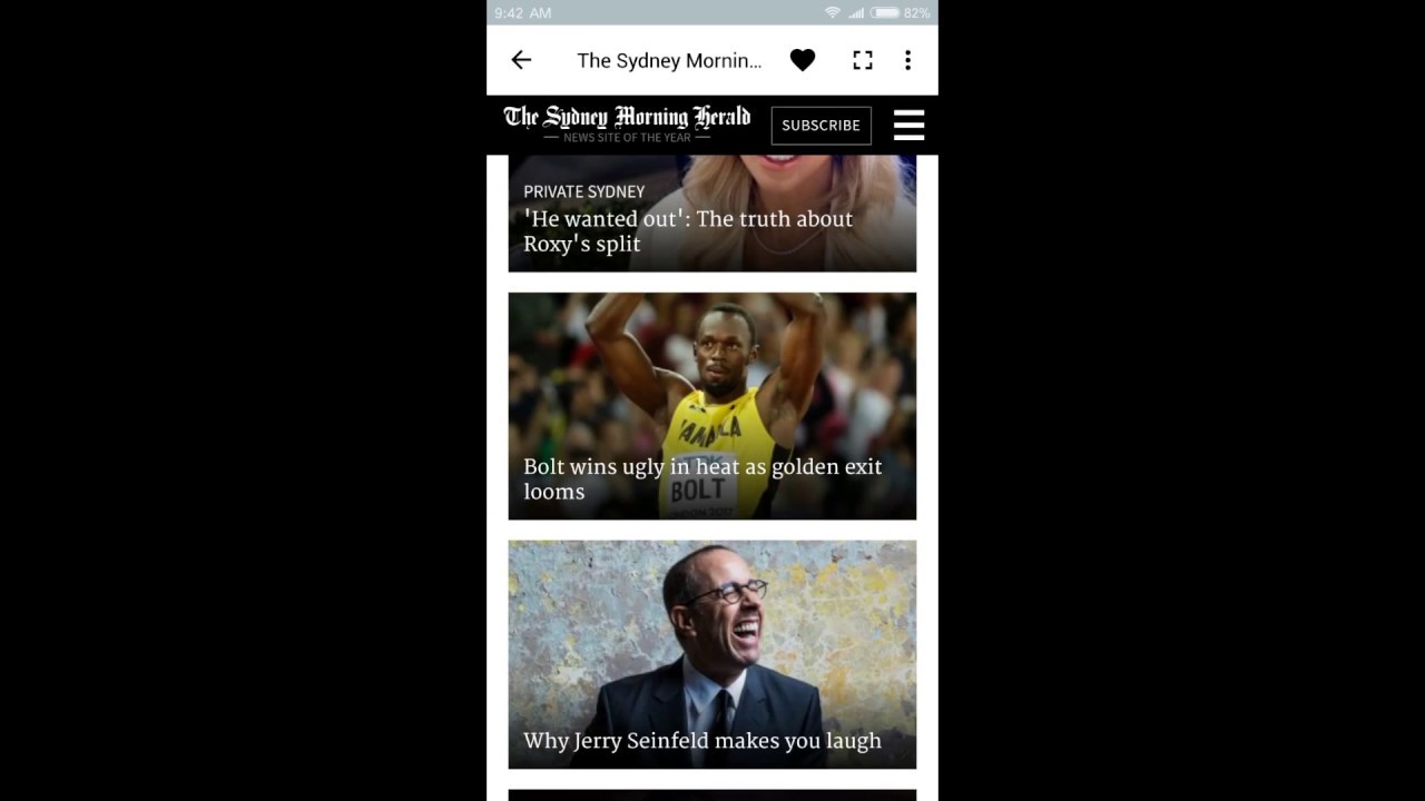 World Newspapers and Magazines Android App -  NewsMediaLists.com