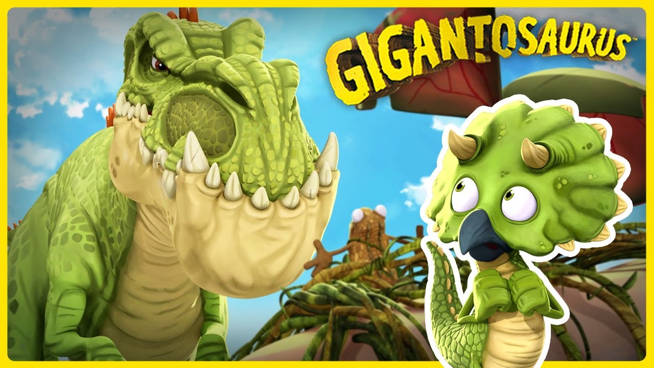 Аяти падает&hellip; сможет ли Гиганто помочь?! 🦖💪 |Giganto|Мультфильмы для детей
