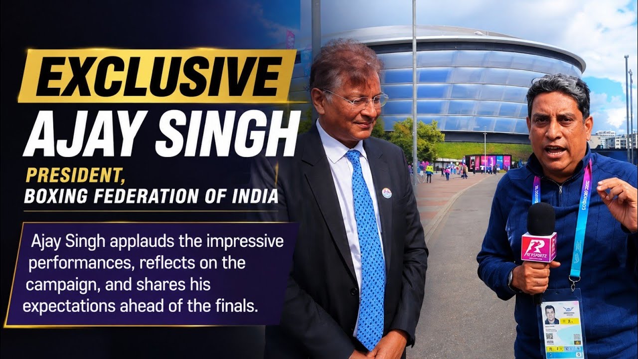 Best ever performance by the Indian boxing team at the #CWG2026 : Ajay Singh Exclusive 