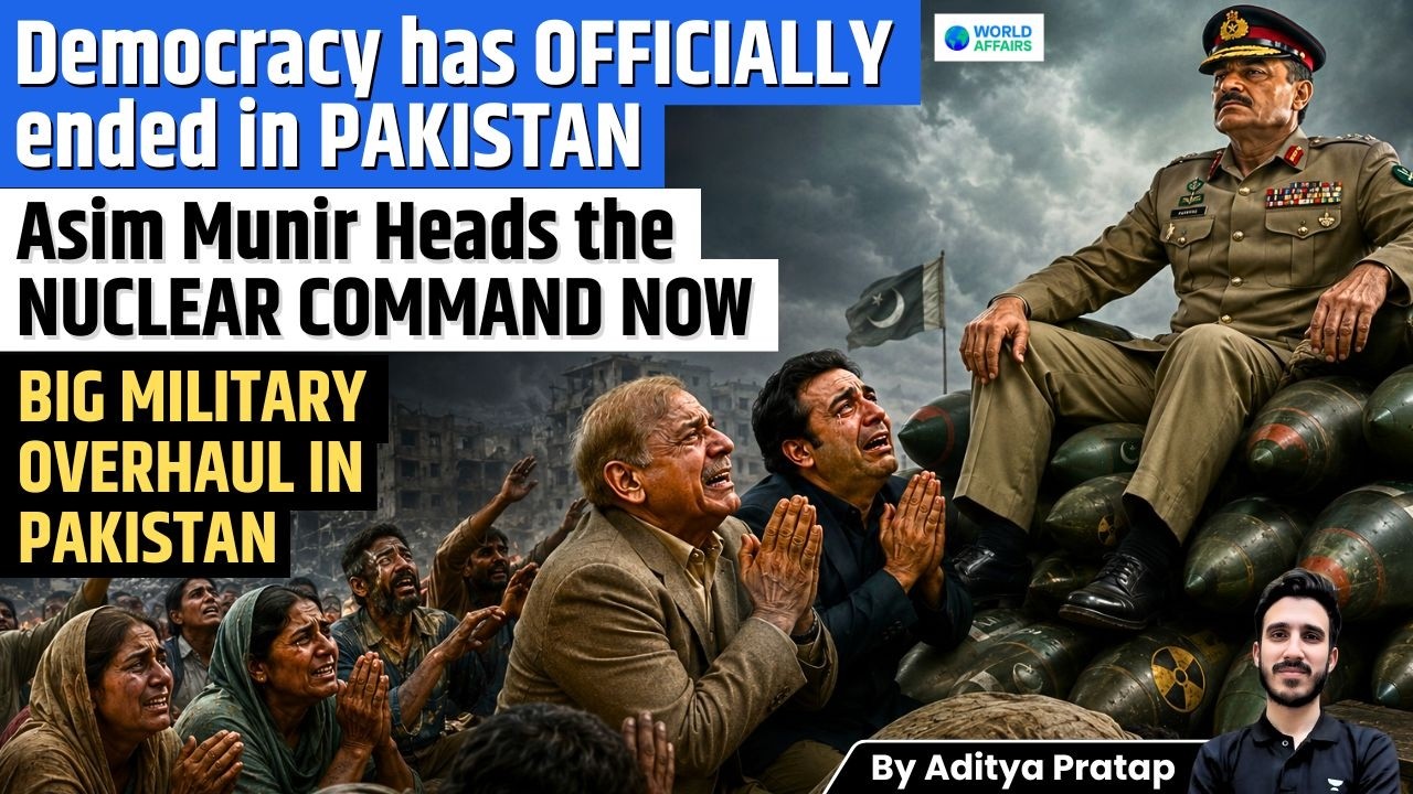 Pakistan's Biggest Military Overhaul! Is Asim Munir Now In Charge Of Nuclear Weapons?