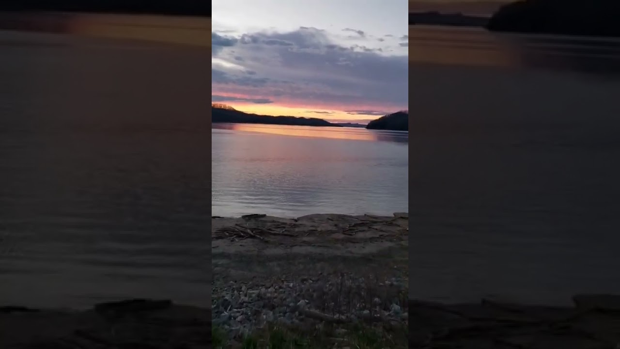 Sunset over Dale Hollow Lake! 
