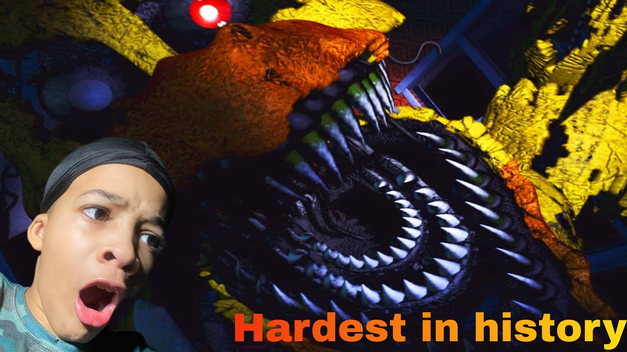 THE HARDEST FNAF EVER | Five Night's At Freddys 4 [1]