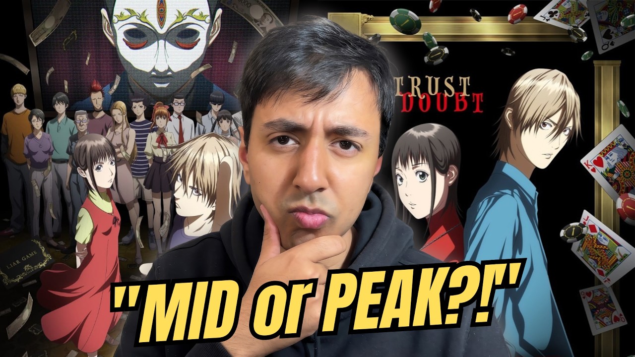 Squid Game&hellip; But ANIME?! This Might Be INSANE (Liar Game Trailers 1 & 2 Reaction)