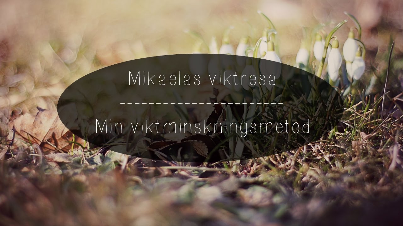 Min viktminskningsmetod | - 6.9 kg p&aring; 21 dagar | Mikaelas viktresa