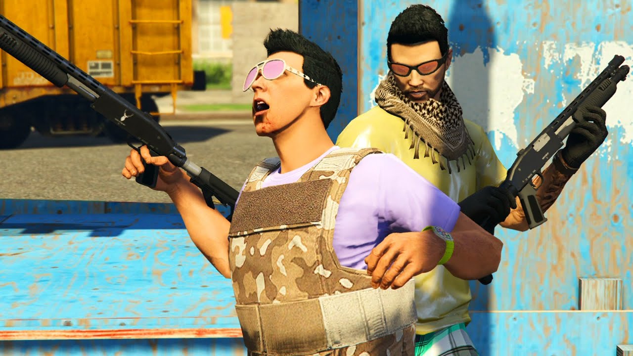 AU! DUELE!!! - GTA V ONLINE