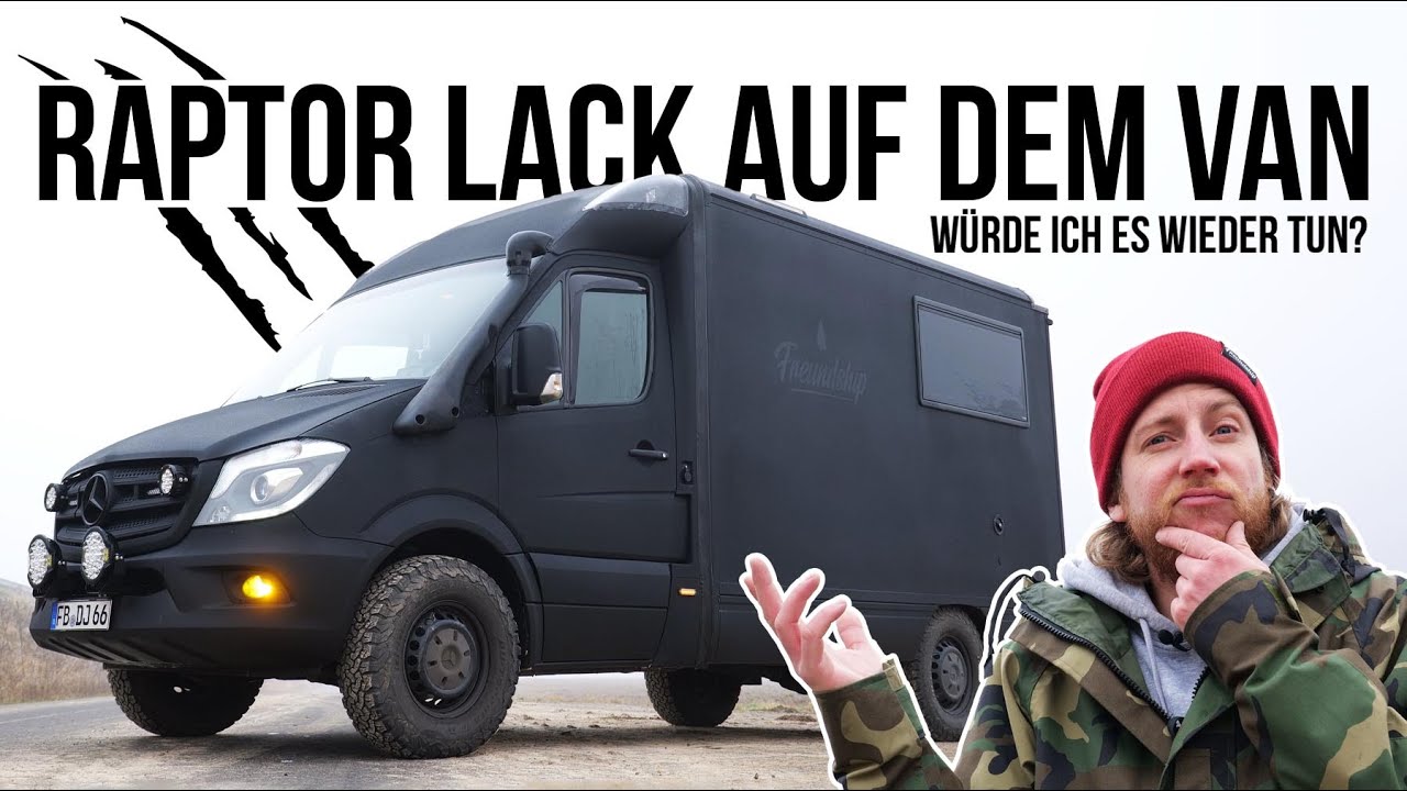 🚑 2 Jahre Upol Raptor Lack auf dem Krankenwagen! Wie geil ist er wirklich? Würde ich es wieder tun?