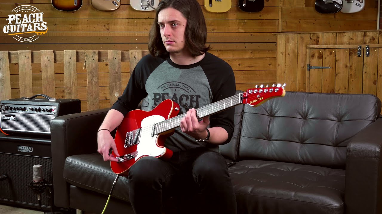 Schecter USA Custom Shop PT SS Dakota Red Rosewood