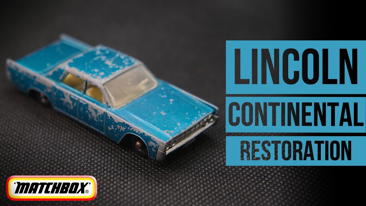 MATCHBOX restoration: 31C Lincoln Continental