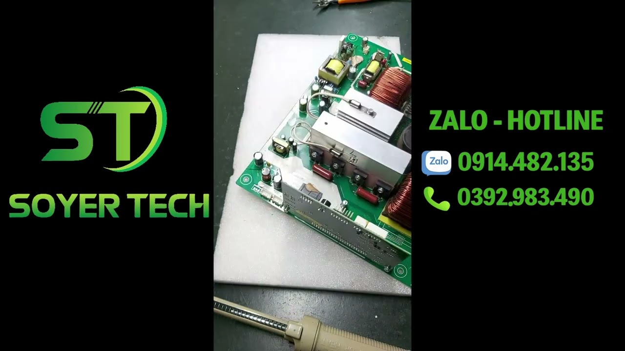 Sửa chữa biến tần SUMRY 4200 lỗi 52 | Warranty Soyer Tech