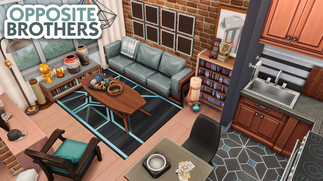 Opposite Brothers // The Sims 4 Speed Build