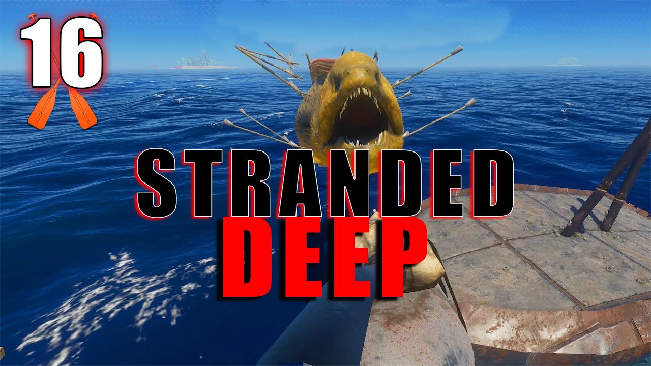 Jumping EEL Attack Boss Fight  | Stranded Deep 2019 Edition