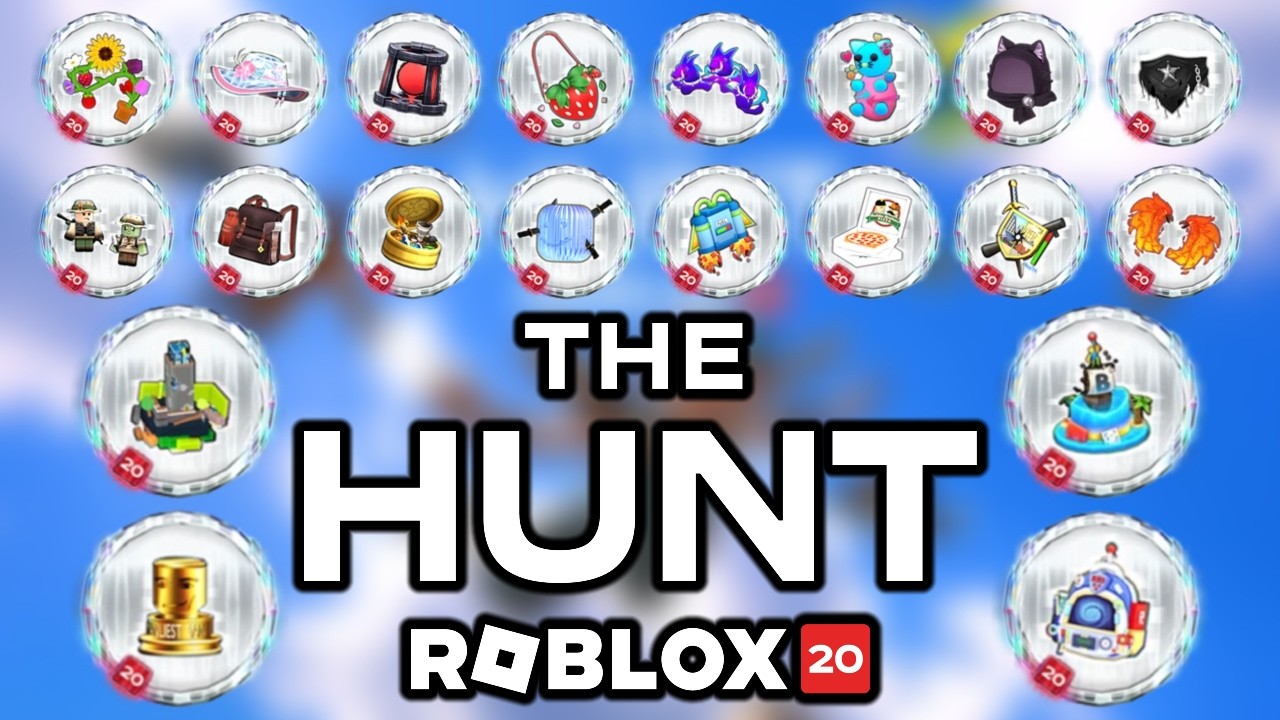 The Hunt: Roblox 20 - HOW TO COMPLETE ALL 20 BADGES/GAMES (2005-2025)