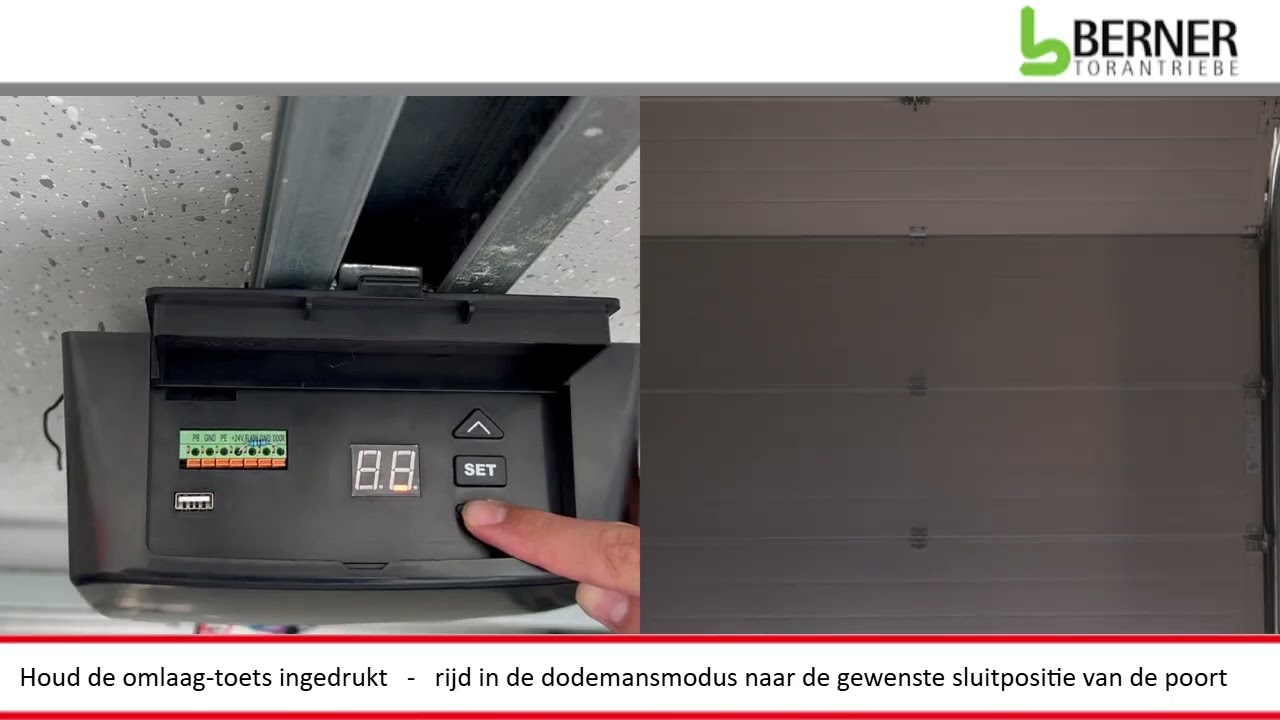 GA105 Inbedrijfstelling NL Berner