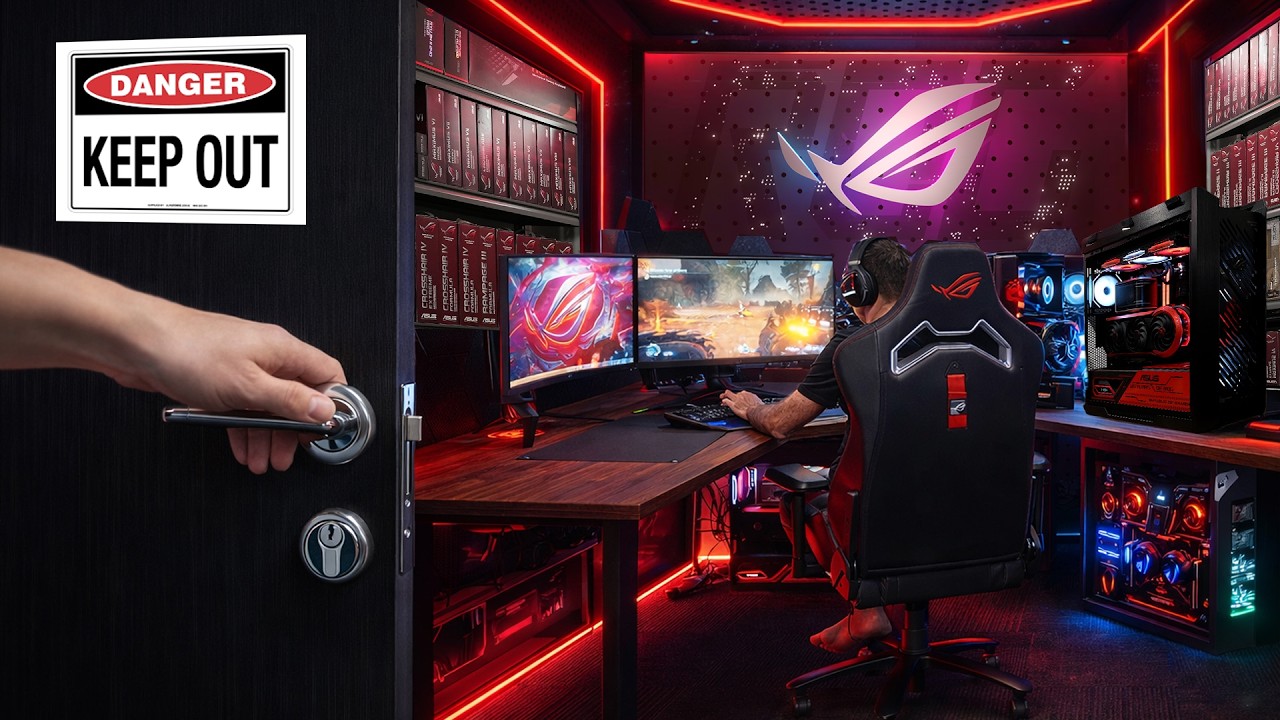 I Found the Best ROG Gaming Room in Australia (Every Matrix GPU + Rare Hardware)