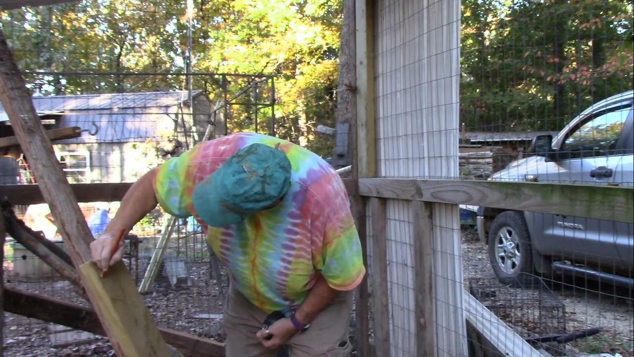 A NEW CHICKEN COOP FOR THE WINTER PT 1