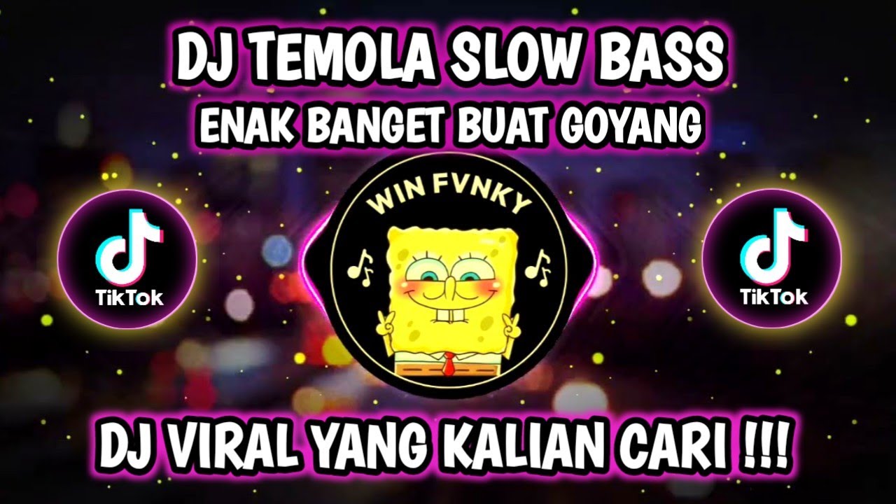 DJ TEMOLA SLOW BASS OLD VIRAL TIKTOK - SOUND DJ FITRI AISYAH ENAK BUAT GOYANG YANG KALIAN CARI!!