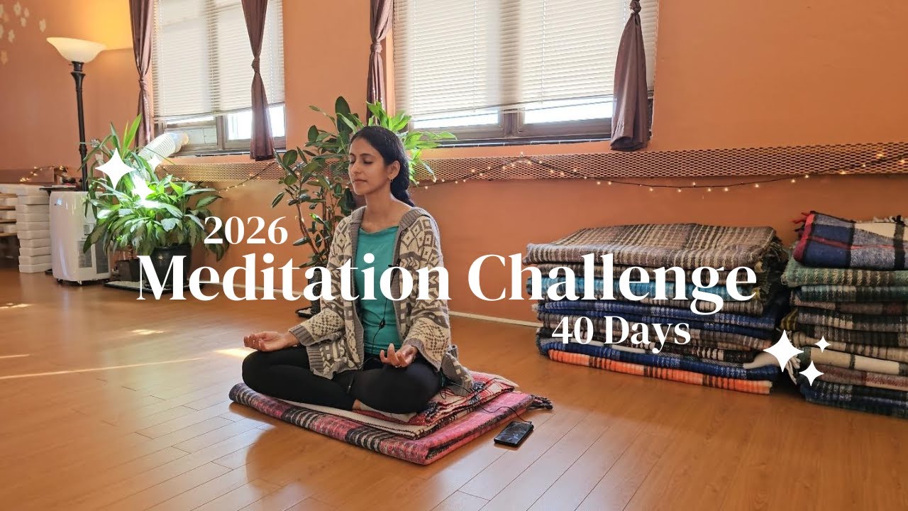 🥳 Day 30 of the 2026 Live Meditation Challenge! *Surrendering Control and Accepting Serenity*