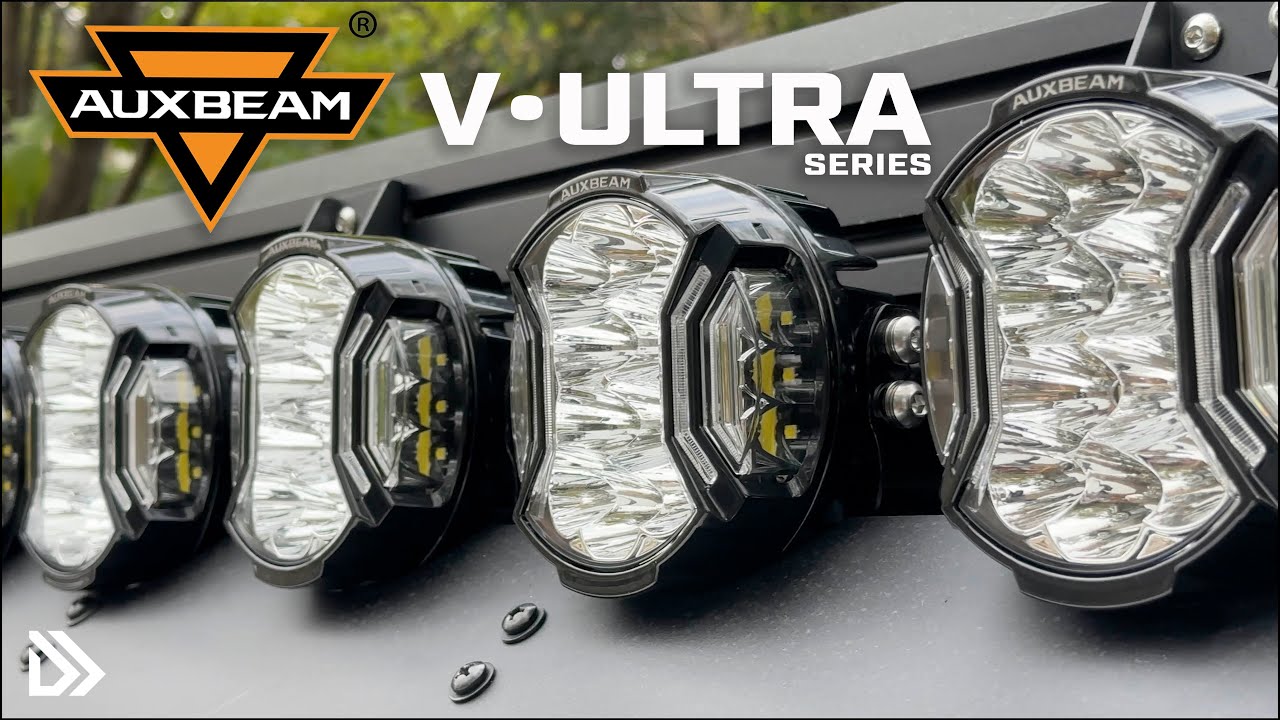 Обзор и установка светодиодной серии Auxbeam V-Ultra: бюджетные светильники, которые работают эфф...