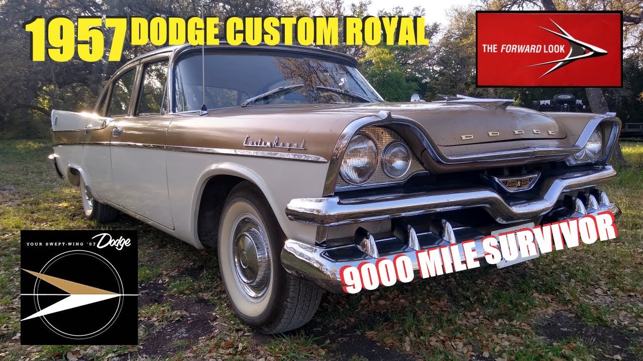1957 Dodge Custom Royal SURVIVOR - Walkaround of the INCREDIBLE Low Mileage Forward Look Swept Wing