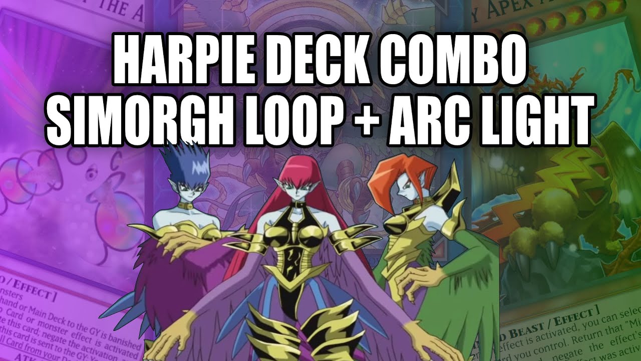 Consistent Harpie Combo With Multiple Negates and Turn 2 Winning Board