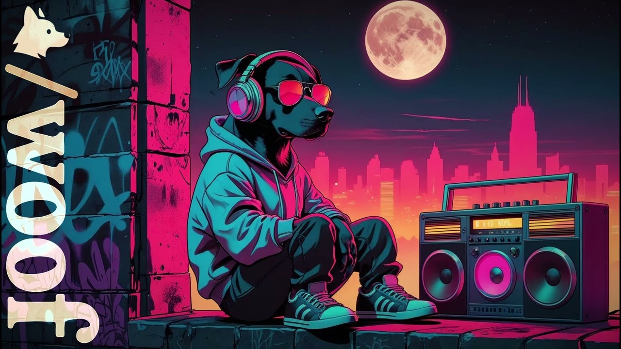 /woof moonlight bark — dreamy funky lofi soundtrack for quiet summer nights