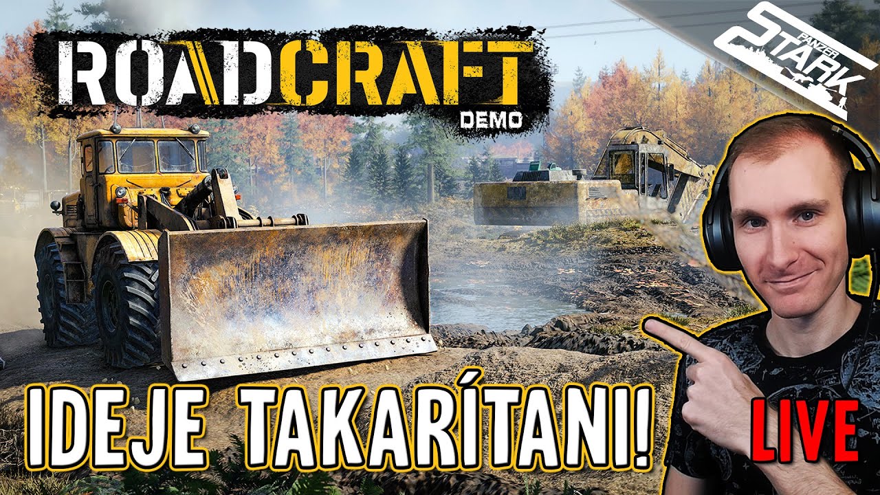 RoadCraft Demo - 1.R&eacute;sz (L&aacute;ssuk Milyen Lesz a RoadCraft) - Stark LIVE