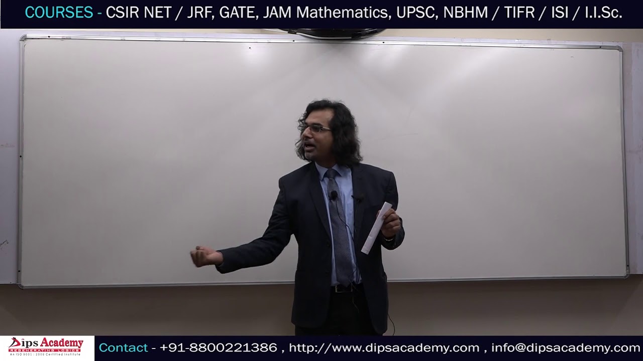 CSIR NET batch 2 Seminar