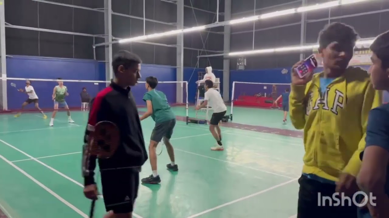 Under 17 Double #badminton #hardwork #sports #health #gameplay 
