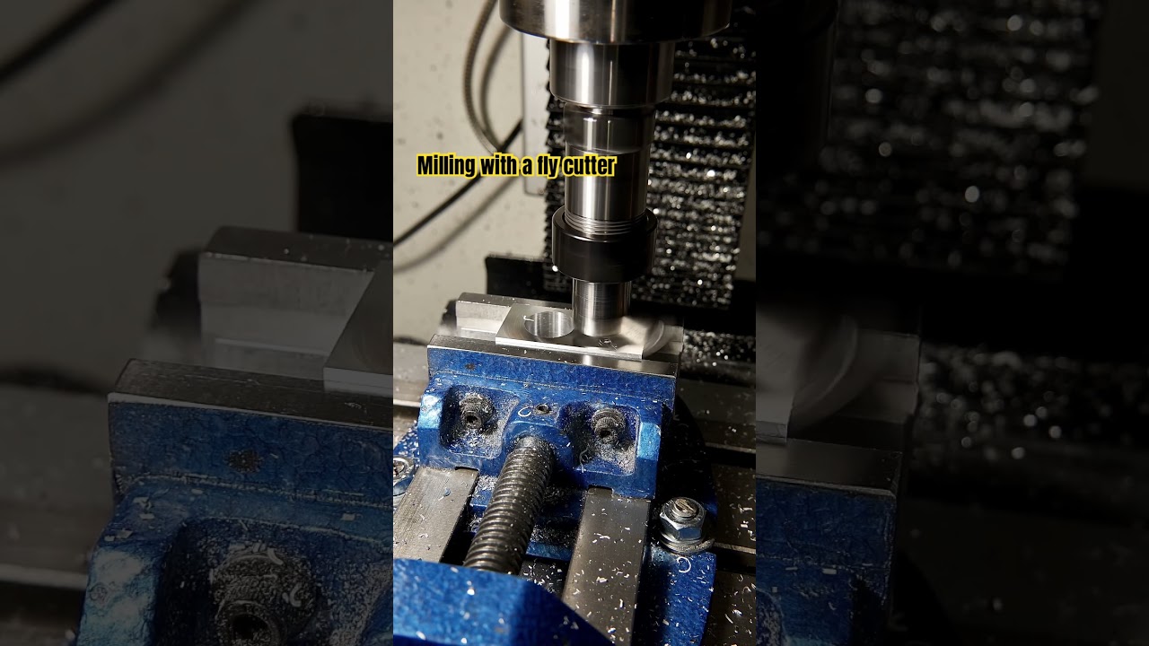 Milling with a fly cutter