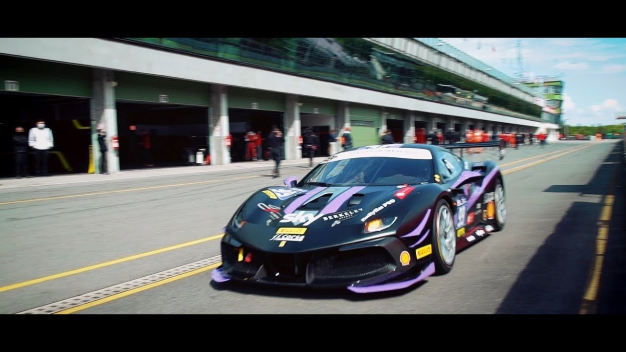 Ferrari Challenge Race 3 in Brno, Czech Republic
