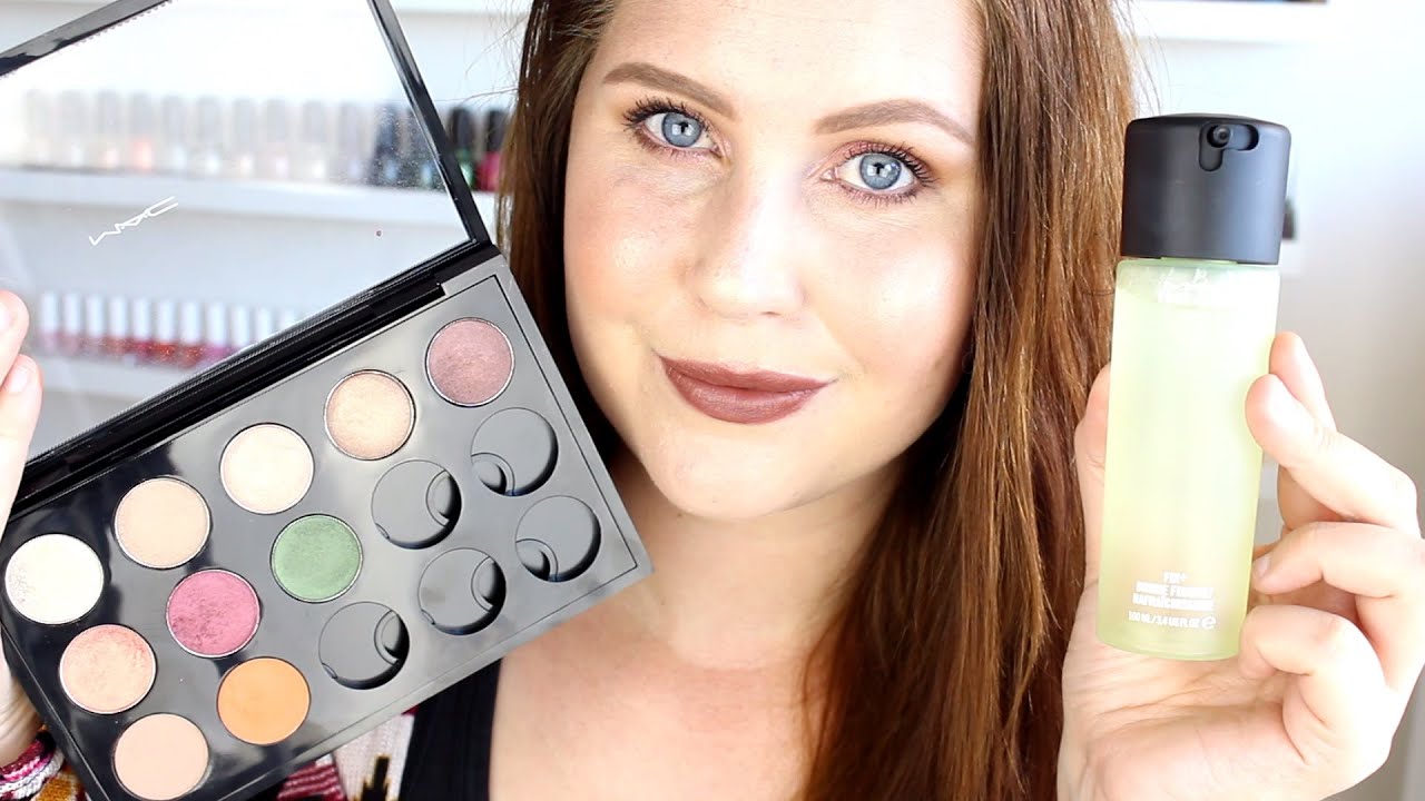 MAC HAUL ♥ Ögonskuggor, läppstift och härligt doftande Fix+