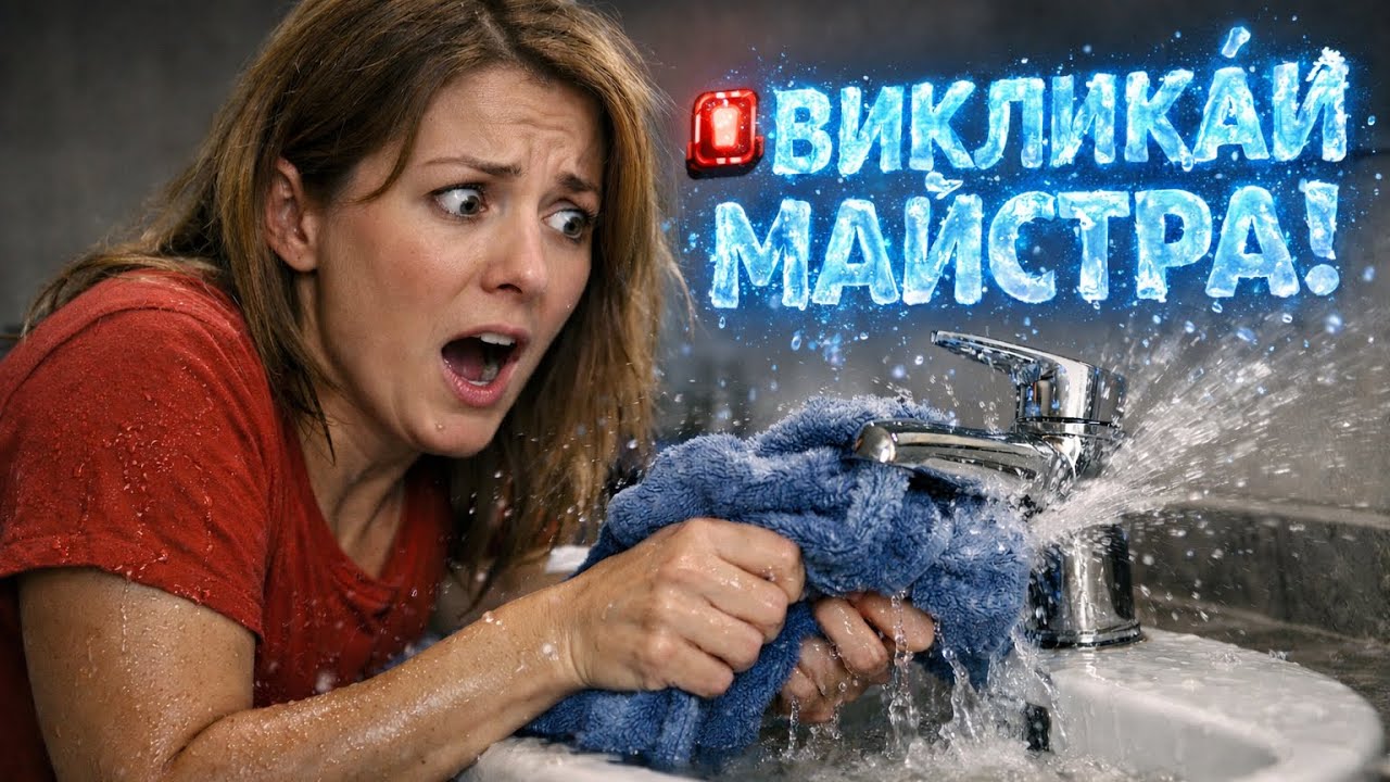 🚨 Змішувач зламався — вода пішла рікою! Терміновий виклик