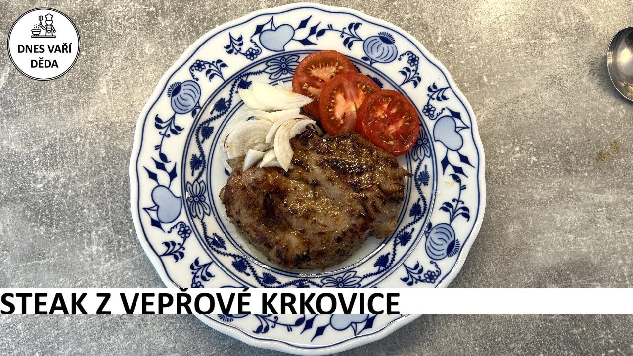 Steak z vepřov&eacute; krkovice  | Josef Holub