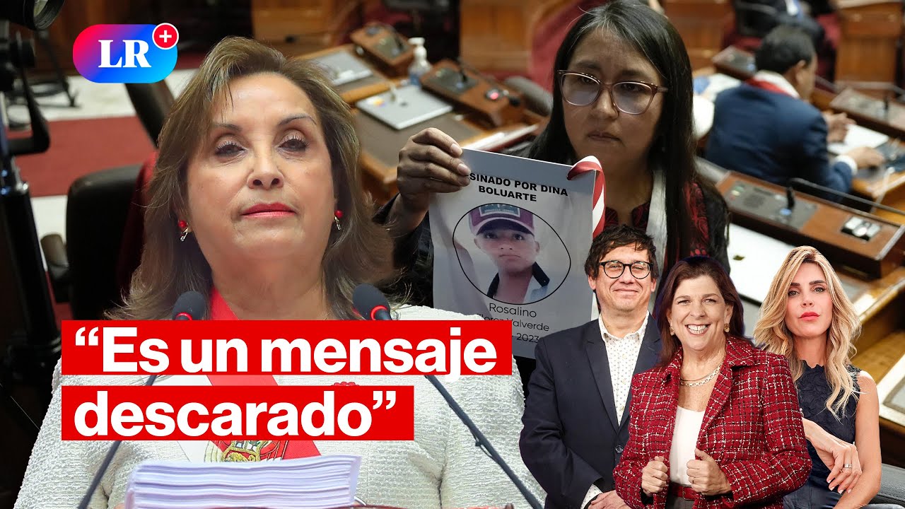 RUTH LUQUE sobre el MENSAJE A LA NACIÓN de DINA BOLUARTE: 