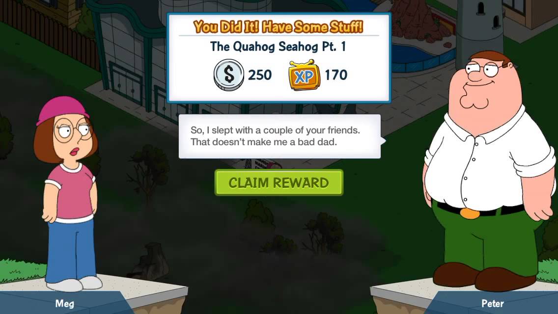 Family Guy The Quest For Stuff - Unlocking Meg
