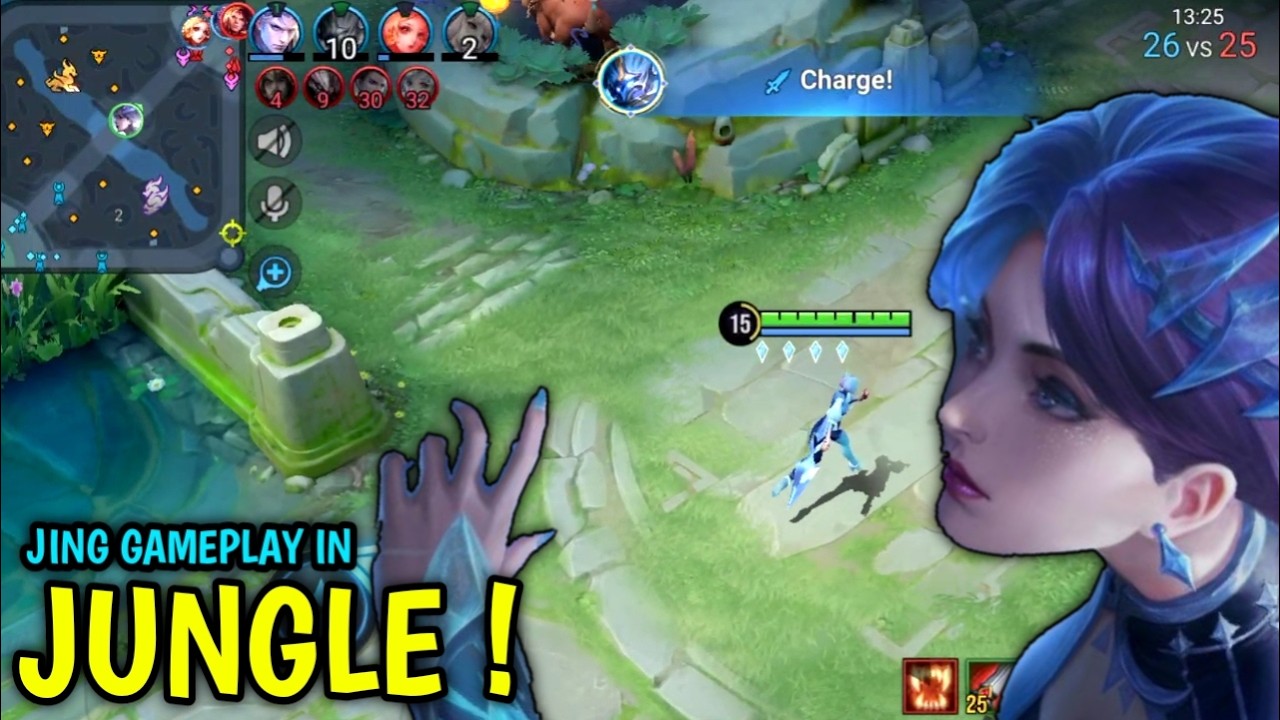 Honor Of Kings : Jing Jungle Gameplay | Best Build & Tutorial Jing - HOK