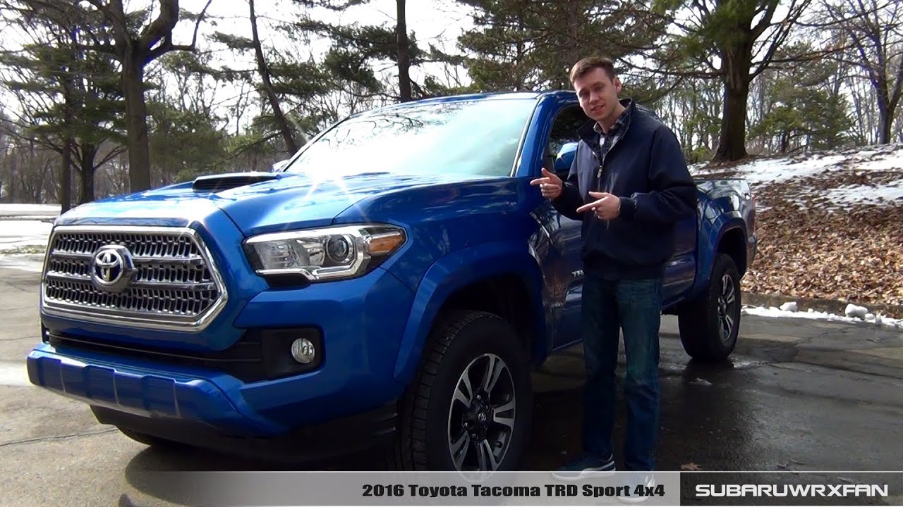 Review: 2016 Toyota Tacoma TRD Sport 4x4