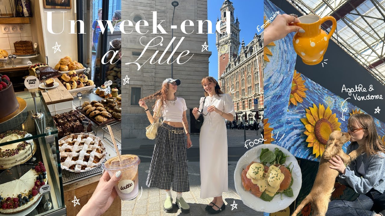 UN WEEK-END À LILLE ENTRE COPS (emmaüs, coffee shop, & musée) ☕️⭐️🎀