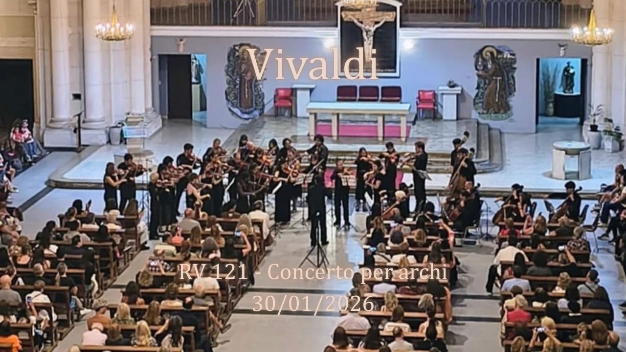 Vivaldi - RV 121 - Concerto per archi in Re maggiore - Orquesta Escuela Antonio Vivaldi