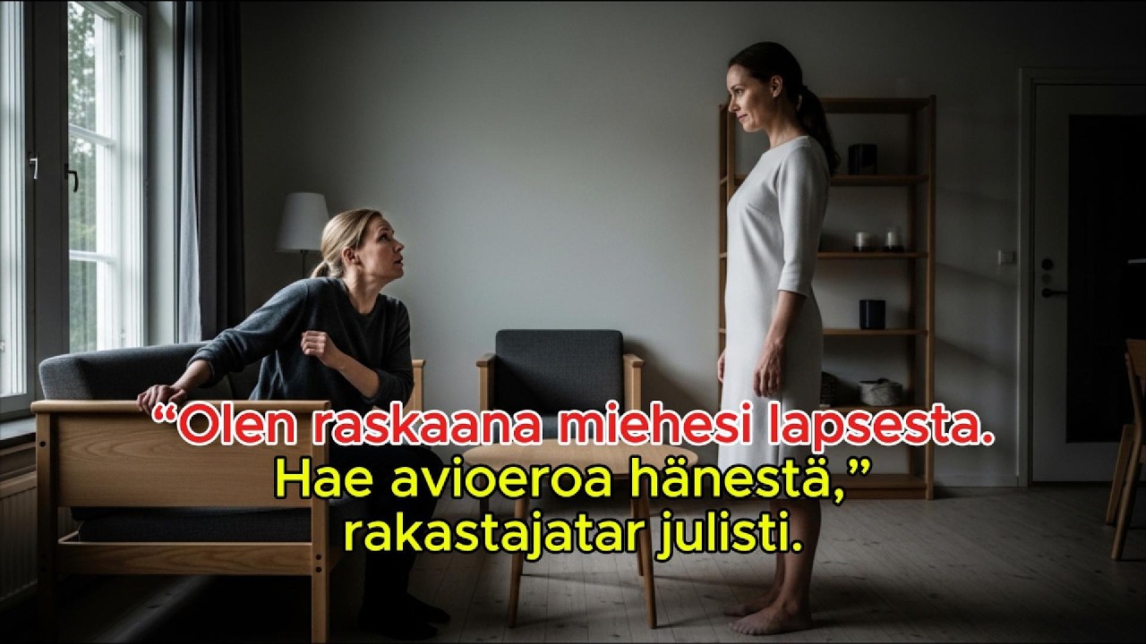 “Olen raskaana miehesi lapsesta. Hae avioeroa hänestä,” rakastajatar julisti.