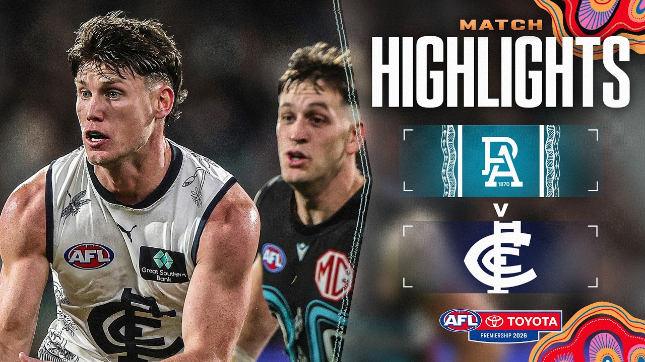 Yartapuulti v Carlton Highlights | Round 11, 2026 | AFL
