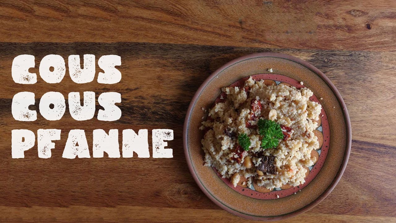 Rucksack-Küche: Couscous-Pfanne