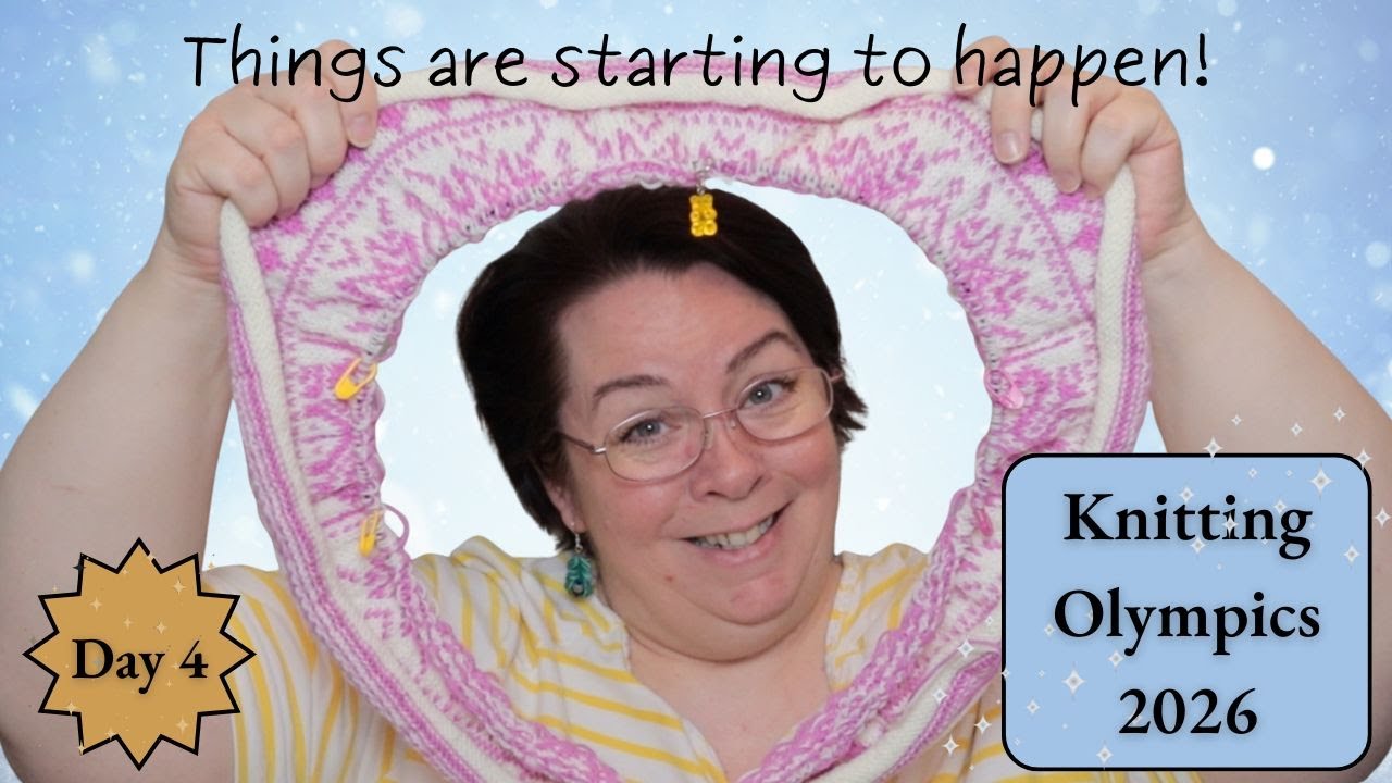 Knitting Olympics - Day 4