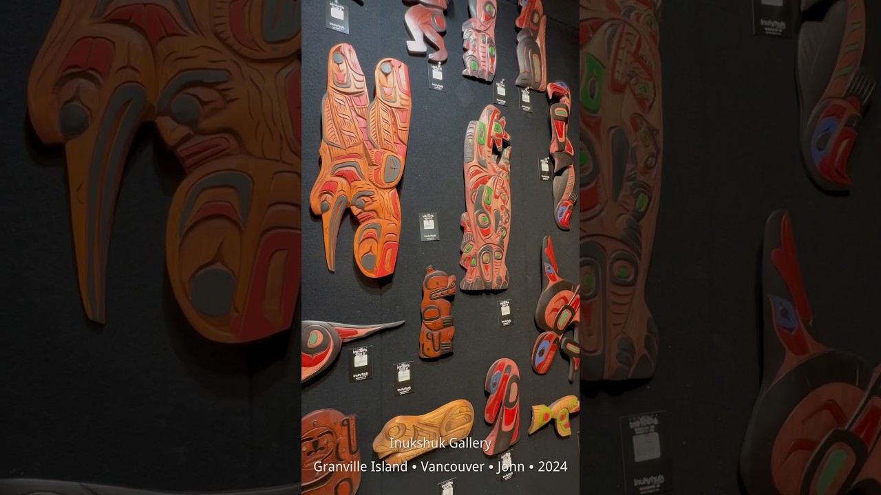 Inukshuk Gallery &bull; Granville Island &bull; Vancouver #travel #tour #inukshuk #gallery #vancouver