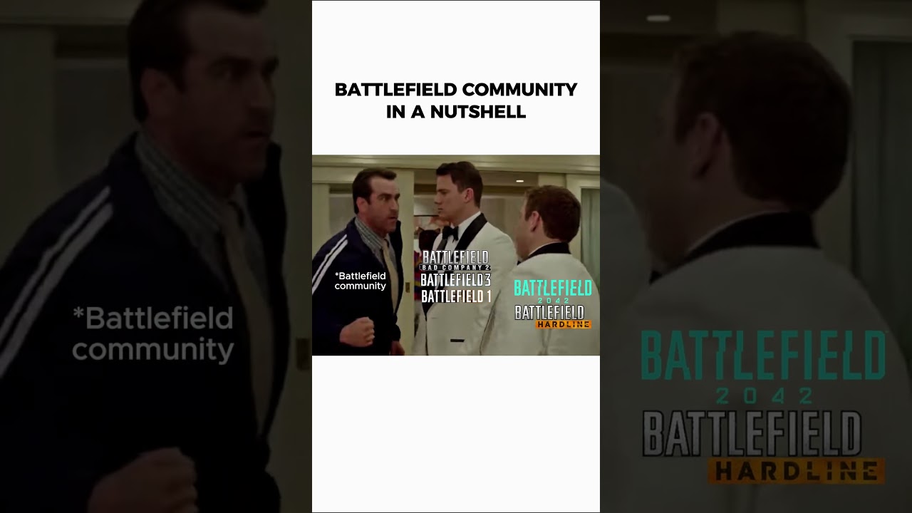 Battlefield Community be like