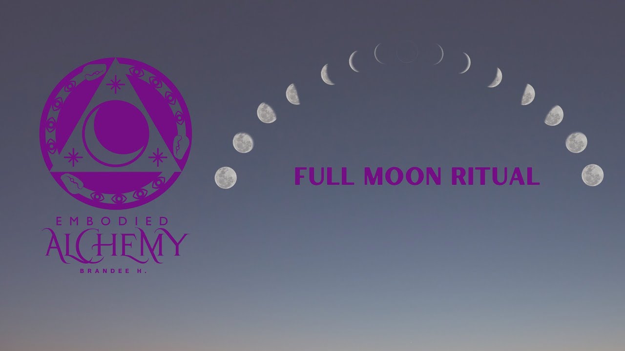 Full moon in Scorpio ritual to release and transform.